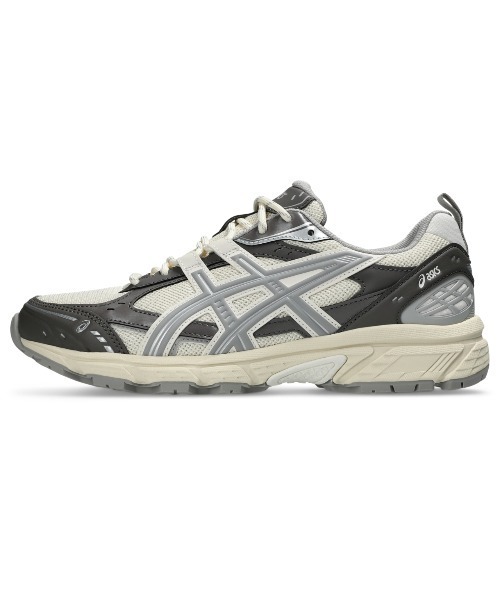ASICS(アシックス)の「GEL-NUNOBIKI / ゲルヌノビキ(スニーカー・レディース・ホワイト×グレー・23/26.5/27/24/28.5/24.5/25.5/27.5/23.5/28/25/26)」の2枚目の写真