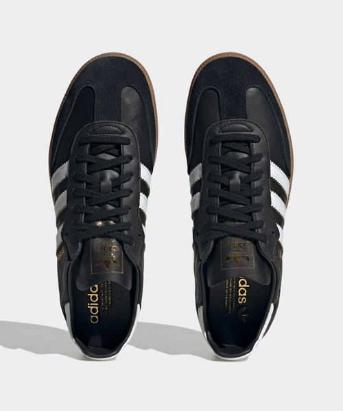 adidas（アディダス）の「サンバ Decon / Samba Decon スニーカー アディダスオリジナルス adidas Originals（スニーカー・メンズ・ブラック×ホワイト・25.0cm/25.5cm/26.0cm/26.5cm/27.0cm/27.5cm/28.0cm/28.5cm/29.0cm/29.5cm/30.0cm/22.0cm/22.5cm/23.0cm/23.5cm/24.0cm/24.5cm）」の2枚目の写真
