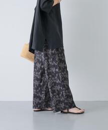 SALON by Chico】ストレッチタイトフレアリブパンツ（その他パンツ