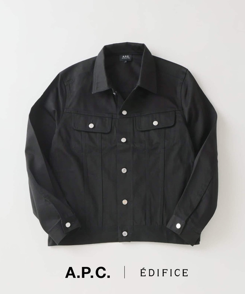 A.P.C.（アー・ペー・セー）別注 satin Jacket（その他アウター