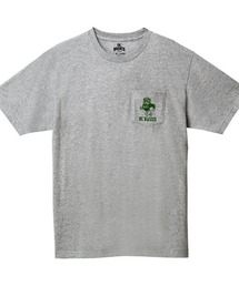 Ol' Basics(オール・ベーシックス) 半袖Tシャツ 胸ポケット ロゴ イラスト プリント トップス カットソー メンズ ユニセックス