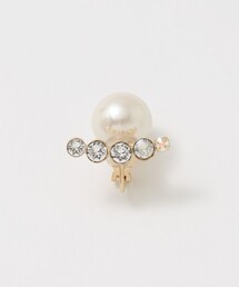 MAYU（マユ）の「＜MAYU＞ビジュー フェイクパール 片耳イヤリング（イヤリング）」