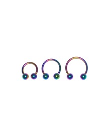 MORPH モルフ サーキュラー CCB ボディーピアス 16ゲージ 6mm~12mm