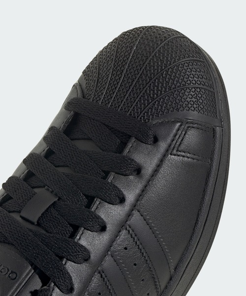 Chick(チック)の「adidas/アディダス adidas SUPERSTAR Ⅱ スーパースター II スニーカー 2026年 夏 夏服(スニーカー・レディース・ブラック×ブラック・23)」の2枚目の写真