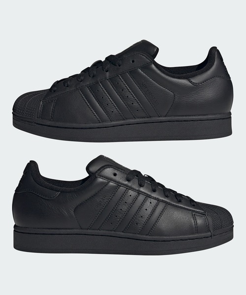 Chick(チック)の「adidas/アディダス adidas SUPERSTAR Ⅱ スーパースター II スニーカー 2026年 夏 夏服(スニーカー・レディース・ブラック×ブラック・23)」の4枚目の写真