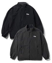 FIRST DOWN（ファーストダウン）の「FIRST DOWN USA (ファーストダウン) リバーシブル フリース ブルゾン FIRSTLITE REVERSIBLE BL メンズ F242034（ブルゾン）」