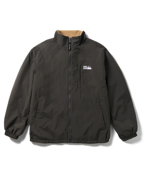 FIRST DOWN（ファーストダウン）の「FIRST DOWN USA (ファーストダウン) リバーシブル フリース ブルゾン FIRSTLITE REVERSIBLE BL メンズ F242034（ブルゾン・メンズ・チャコールグレー/ブラック/ダークオリーブ・M/L/LL）」の6枚目の写真