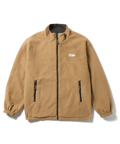 FIRST DOWN（ファーストダウン）の「FIRST DOWN USA (ファーストダウン) リバーシブル フリース ブルゾン FIRSTLITE REVERSIBLE BL メンズ F242034（ブルゾン・メンズ・チャコールグレー/ブラック/ダークオリーブ・M/L/LL）」の7枚目の写真