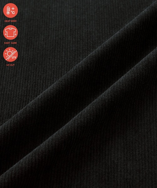 EASENCE(イーズエンス)の「【EASENCE】テックコール コーデュロイ リラックスフィット レギュラーカラー長袖シャツ / 保温・UVカット・イージーケア(シャツ/ブラウス・メンズ・ブラウン/グレイッシュベージュ/チャコール/ブラック・S/XL/L/M)」の5枚目の写真