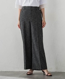 la.f… | メッシュツイードワイドパンツ(その他パンツ)