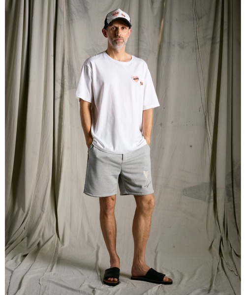 wjk(ダヴルジェイケイ)の「2-heart patch cut-off mesh cap(キャップ・メンズ・ブラック×ピンク/ホワイト×レッド/ホワイト×ピンク・FREE)」の20枚目の写真