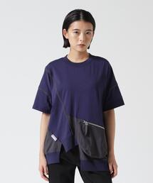 AULA AILA(アウラ アイラ)別注ポケットコンビネーションTシャツ