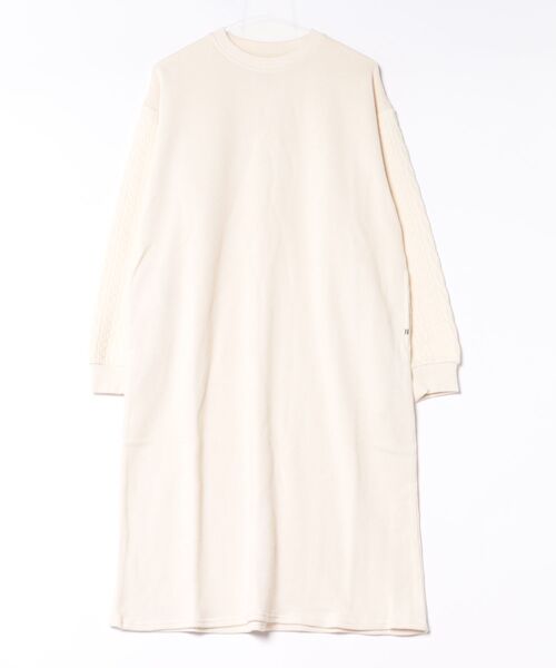BILLABONG(ビラボン)の「BILLABONG ウィメンズ FRENCH RIB ONEPIECE ワンピース 【2026年秋冬モデル】(ワンピース・レディース・ブラック/ホワイト・MEDIUM)」の5枚目の写真