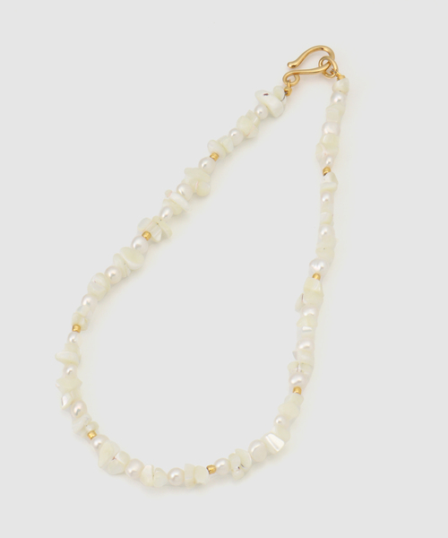 JOURNAL STANDARD(ジャーナルスタンダード)の「【STEEN/スティーン】 FRIGILLANA NECKLACE(ネックレス・レディース・ホワイト・FREE)」の7枚目の写真