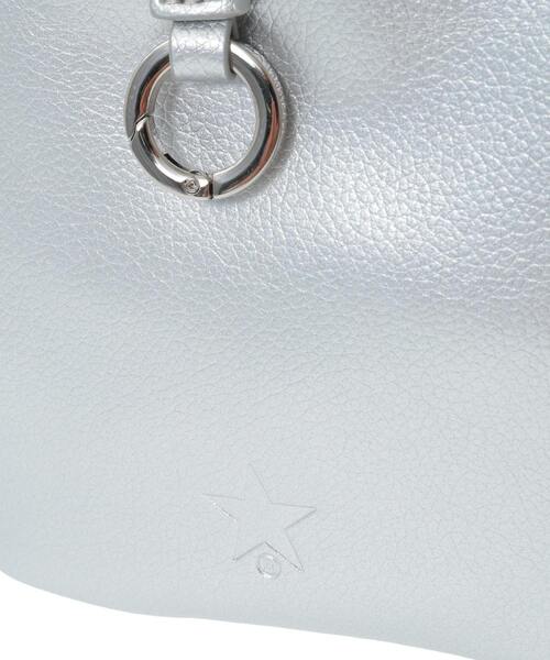CONVERSE TOKYO（コンバーストウキョウ）の「ECO-LEATHER BAGONE HANDLE SQUARE BAG（ハンドバッグ・レディース・ブラウン/ブラック/シルバー・FREE）」の8枚目の写真