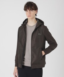 BLACK LABEL CRESTBRIDGE（ブラックレーベル・クレストブリッジ）の「【BLACK lab.】シャドーチェックハイブリッドパーカー（ブルゾン）」