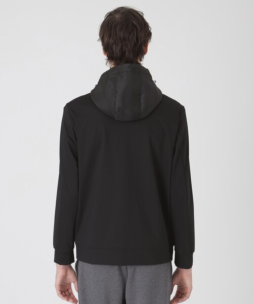 BLACK LABEL CRESTBRIDGE(ブラックレーベル・クレストブリッジ)の「【BLACK lab.】シャドーチェックハイブリッドパーカー(ブルゾン・メンズ・ブラック/ホワイト系その他/ブラウン系その他5・XL/L/M)」の16枚目の写真