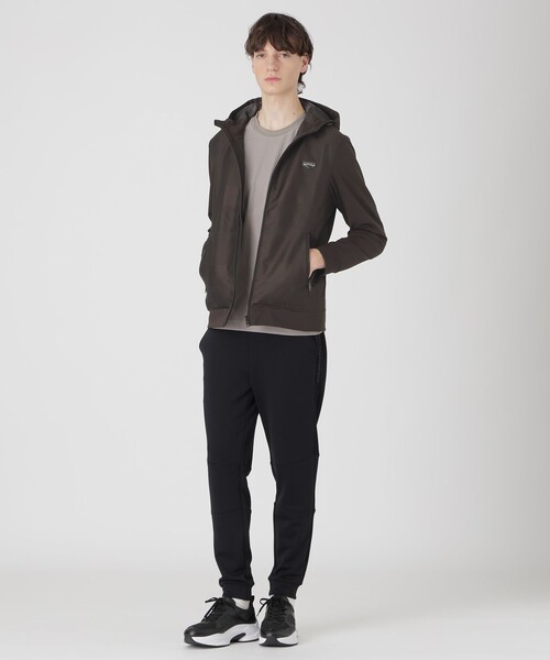 BLACK LABEL CRESTBRIDGE(ブラックレーベル・クレストブリッジ)の「【BLACK lab.】シャドーチェックハイブリッドパーカー(ブルゾン・メンズ・ブラック/ホワイト系その他/ブラウン系その他5・XL/L/M)」の22枚目の写真