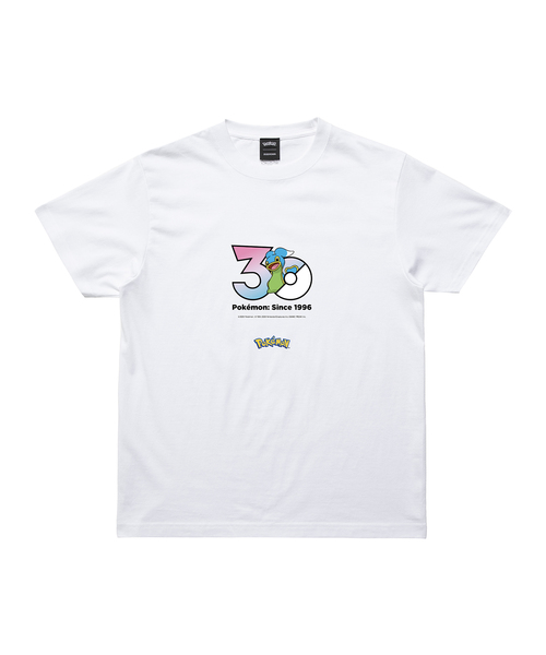 ZOZOSPOT(ゾゾスポット)の「Pokemon 30th Anniversary 1025 T-shirt 「カラナクシ(ひがしのうみ)」(Tシャツ/カットソー・レディース・ホワイト・SMALL/MEDIUM/LARGE/X-LARGE/XX-LARGE/XXX-LARGE/100cm/110cm/120cm/130cm/140cm/150cm/160cm)」の1枚目の写真