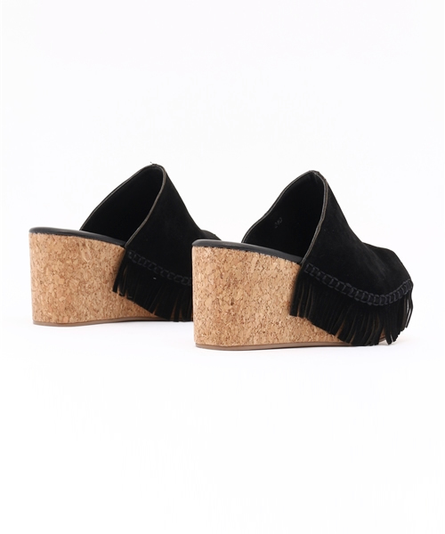 Khaju（カージュ）の「casselini: フリンジサンダル（サンダル・レディース・ブラック/キャメル・30/40/35）」の5枚目の写真