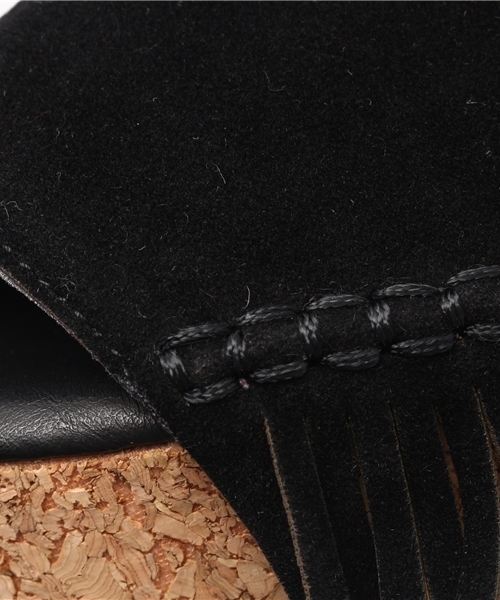 Khaju（カージュ）の「casselini: フリンジサンダル（サンダル・レディース・ブラック/キャメル・30/40/35）」の9枚目の写真