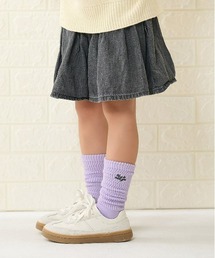 tutuanna（チュチュアンナ）の「[キッズ]綿混ロゴ刺繍アメリブソックス（ソックス/靴下）」