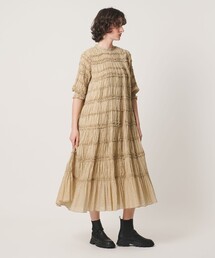<Pheeta>Billie ドットプリント ロングワンピース / 016C-39P