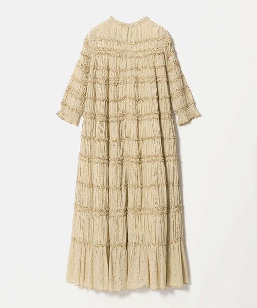 Pheeta(フィータ)の「<Pheeta>Billie ドットプリント ロングワンピース / 016C-39P(ワンピース・レディース・ベージュ/ネイビー・2/1)」の11枚目の写真