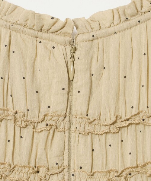 Pheeta(フィータ)の「<Pheeta>Billie ドットプリント ロングワンピース / 016C-39P(ワンピース・レディース・ベージュ/ネイビー・2/1)」の16枚目の写真