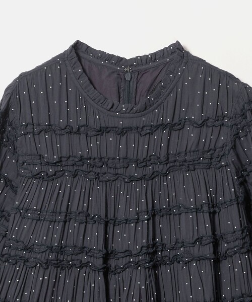 Pheeta(フィータ)の「<Pheeta>Billie ドットプリント ロングワンピース / 016C-39P(ワンピース・レディース・ベージュ/ネイビー・2/1)」の19枚目の写真