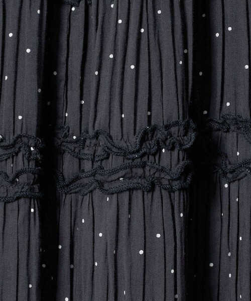 Pheeta(フィータ)の「<Pheeta>Billie ドットプリント ロングワンピース / 016C-39P(ワンピース・レディース・ベージュ/ネイビー・2/1)」の20枚目の写真