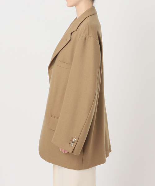 Couture d'adam（クチュールドアダム）の「《岡山＋WEB限定・素材別注》COUTURE D'ADAM BIG JK Single/Italian Tweed（テーラードジャケット・レディース・キャメル・38/36）」の14枚目の写真