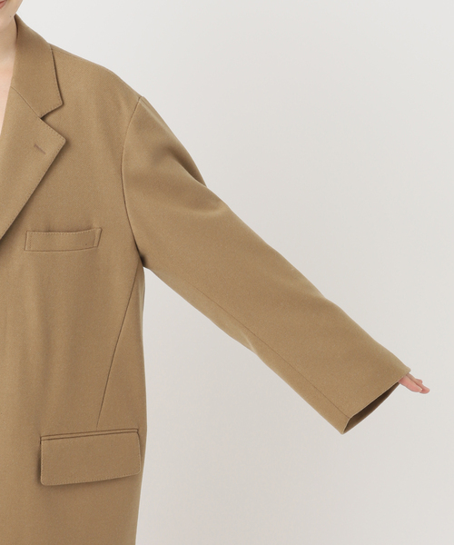 Couture d'adam（クチュールドアダム）の「《岡山＋WEB限定・素材別注》COUTURE D'ADAM BIG JK Single/Italian Tweed（テーラードジャケット・レディース・キャメル・38/36）」の17枚目の写真