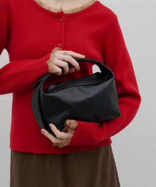 CIAOPANIC TYPY（チャオパニックティピー）の「【WEB限定】復刻！マルチウェイベルトデザインBAG（ショルダーバッグ・レディース・ブラック/グレイッシュベージュ/キャメル・ONE SIZE）」の2枚目の写真