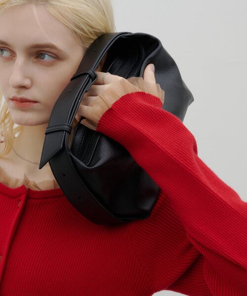 CIAOPANIC TYPY（チャオパニックティピー）の「【WEB限定】復刻！マルチウェイベルトデザインBAG（ショルダーバッグ・レディース・ブラック/グレイッシュベージュ/キャメル・ONE SIZE）」の14枚目の写真