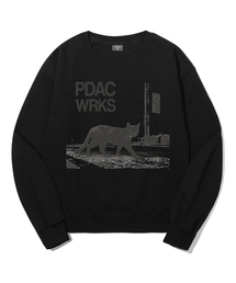 PD ストラゴ セミクロップスウェット 2Color