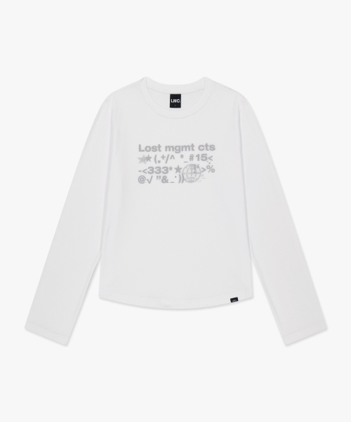 LMCの「WM DIGITAL EMOJI LONG SLV TEE white(Tシャツ/カットソー・レディース・その他・SMALL/MEDIUM)」の4枚目の写真