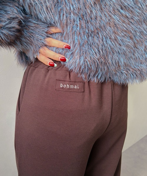 bohmal（ボマール）の「ワイドストレートポンチバギーパンツ（その他パンツ・レディース・レッド/ブラウン/ブラック・FREE）」の14枚目の写真