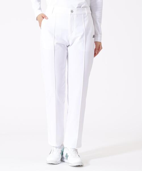 New Balance Golf（ニューバランスゴルフ）の「【new balance golf】撥水 ソフトシェル テーパード ロングパンツ (WOMENS)（その他パンツ・レディース・ブラック/ホワイト・SMALL/X-SMALL/LARGE/MEDIUM）」の2枚目の写真