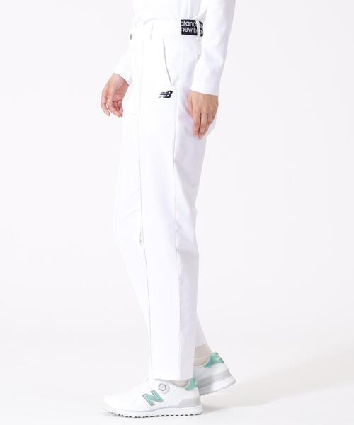 New Balance Golf（ニューバランスゴルフ）の「【new balance golf】撥水 ソフトシェル テーパード ロングパンツ (WOMENS)（その他パンツ・レディース・ブラック/ホワイト・SMALL/X-SMALL/LARGE/MEDIUM）」の3枚目の写真