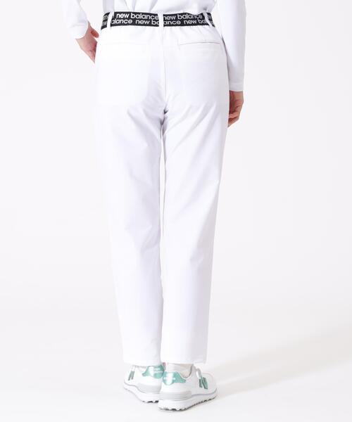 New Balance Golf（ニューバランスゴルフ）の「【new balance golf】撥水 ソフトシェル テーパード ロングパンツ (WOMENS)（その他パンツ・レディース・ブラック/ホワイト・SMALL/X-SMALL/LARGE/MEDIUM）」の4枚目の写真