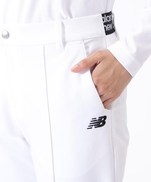 New Balance Golf（ニューバランスゴルフ）の「【new balance golf】撥水 ソフトシェル テーパード ロングパンツ (WOMENS)（その他パンツ・レディース・ブラック/ホワイト・SMALL/X-SMALL/LARGE/MEDIUM）」の7枚目の写真