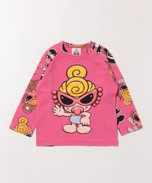 HYSTERIC MINI（ヒステリックミニ）の「PLUMP MINI ラグラン 長袖Tシャツ（Tシャツ/カットソー）」