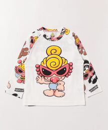 HYSTERIC MINI（ヒステリックミニ）の「PLUMP MINI ラグラン 長袖Tシャツ（Tシャツ/カットソー）」