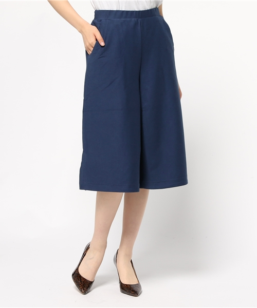 AZUL ENCANTO（アズールエンカント）の「カルゼジャージガウチョPT（その他パンツ・レディース・ネイビー/ベージュ/ライトベージュ/ホワイト・MEDIUM/SMALL）」の4枚目の写真