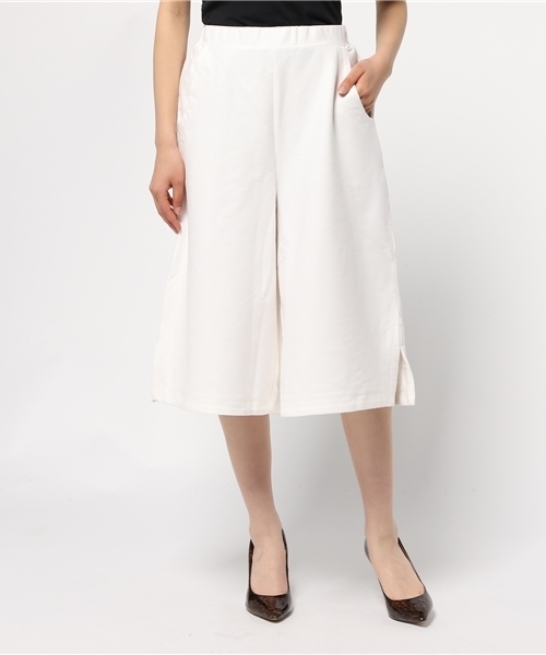 AZUL ENCANTO（アズールエンカント）の「カルゼジャージガウチョPT（その他パンツ・レディース・ネイビー/ベージュ/ライトベージュ/ホワイト・MEDIUM/SMALL）」の2枚目の写真