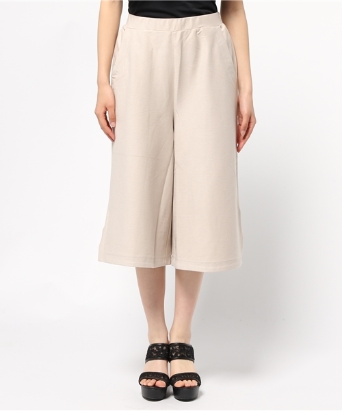 AZUL ENCANTO（アズールエンカント）の「カルゼジャージガウチョPT（その他パンツ・レディース・ネイビー/ベージュ/ライトベージュ/ホワイト・MEDIUM/SMALL）」の5枚目の写真