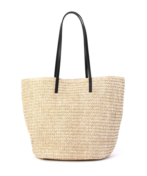 MOUSSY（マウジー）の「BASKET TOTE（ショルダーバッグ・レディース・ベージュ/ベージュ系その他・FREE）」の2枚目の写真