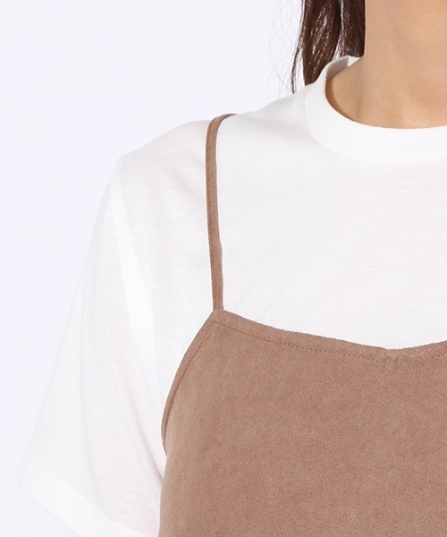 niko and...（ニコアンド）の「DAILYスリットロングキャミ【niko and ...】（キャミソール・レディース・カーキ/ベージュ/ネイビー・FREE）」の17枚目の写真