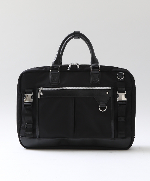 alfredoBANNISTER（アルフレッドバニスター）の「【UNLINE】3WAYブリーフバッグ（トートバッグ・メンズ・ネイビー/ブラック/グレー・FREE）」の2枚目の写真